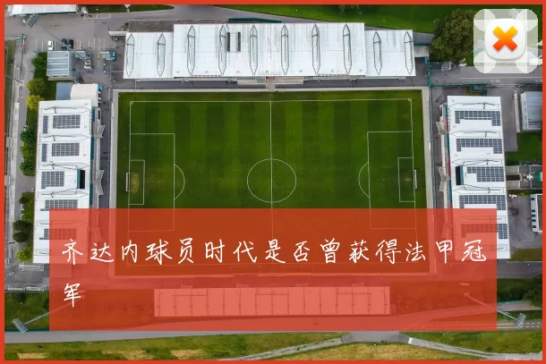 齐达内球员时代是否曾获得法甲冠军