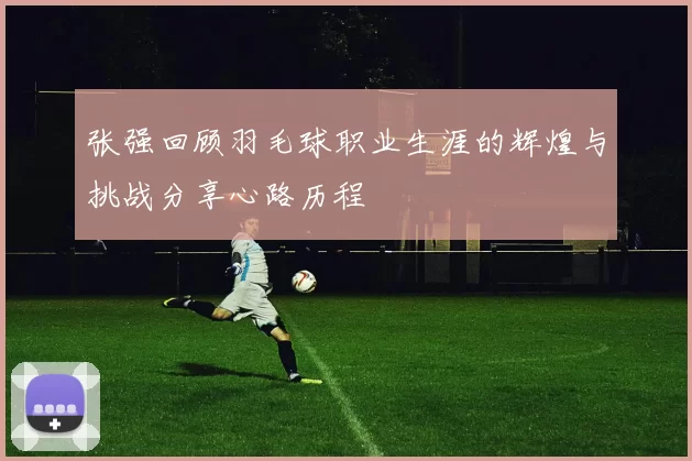 张强回顾羽毛球职业生涯的辉煌与挑战分享心路历程