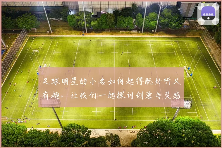 足球明星的小名如何起得既好听又有趣，让我们一起探讨创意与灵感的结合